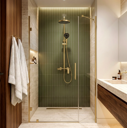 Duschsystem Vision Gold Matt