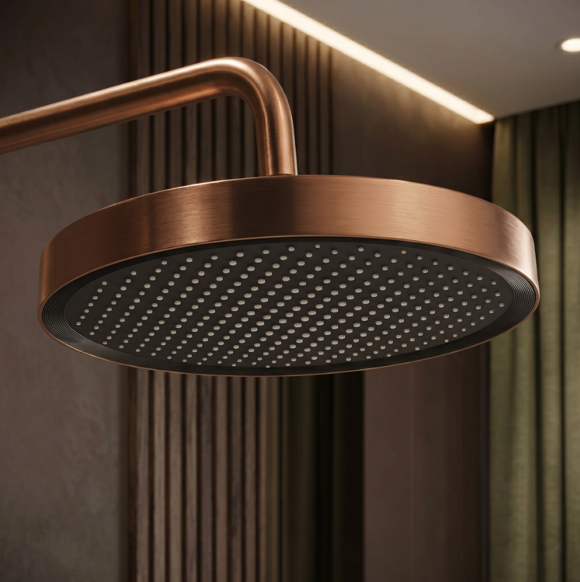 Duschsystem Vision Kupfer Matt