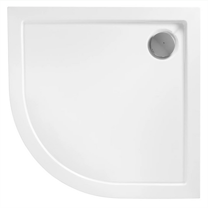 Duschwanne Look – Weiß 80 × 80 cm