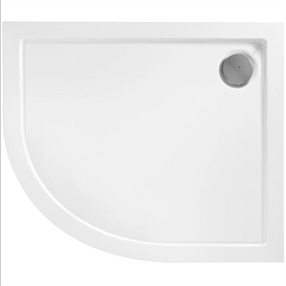 Duschwanne Look – Weiß 100× 80 cm