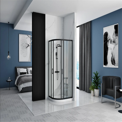 Duschwanne Look – Weiß 100× 80 cm