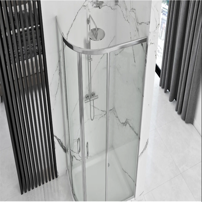 Duschwanne Look – Weiß 100× 80 cm