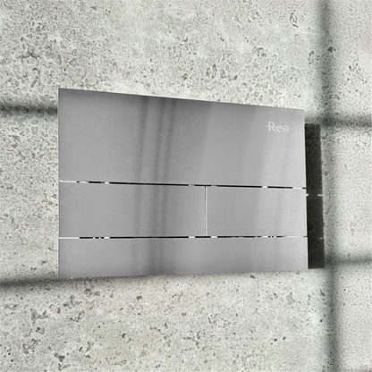Unterputz WC Gestell Slim 024N Stahl Matt HD Drückerplatte