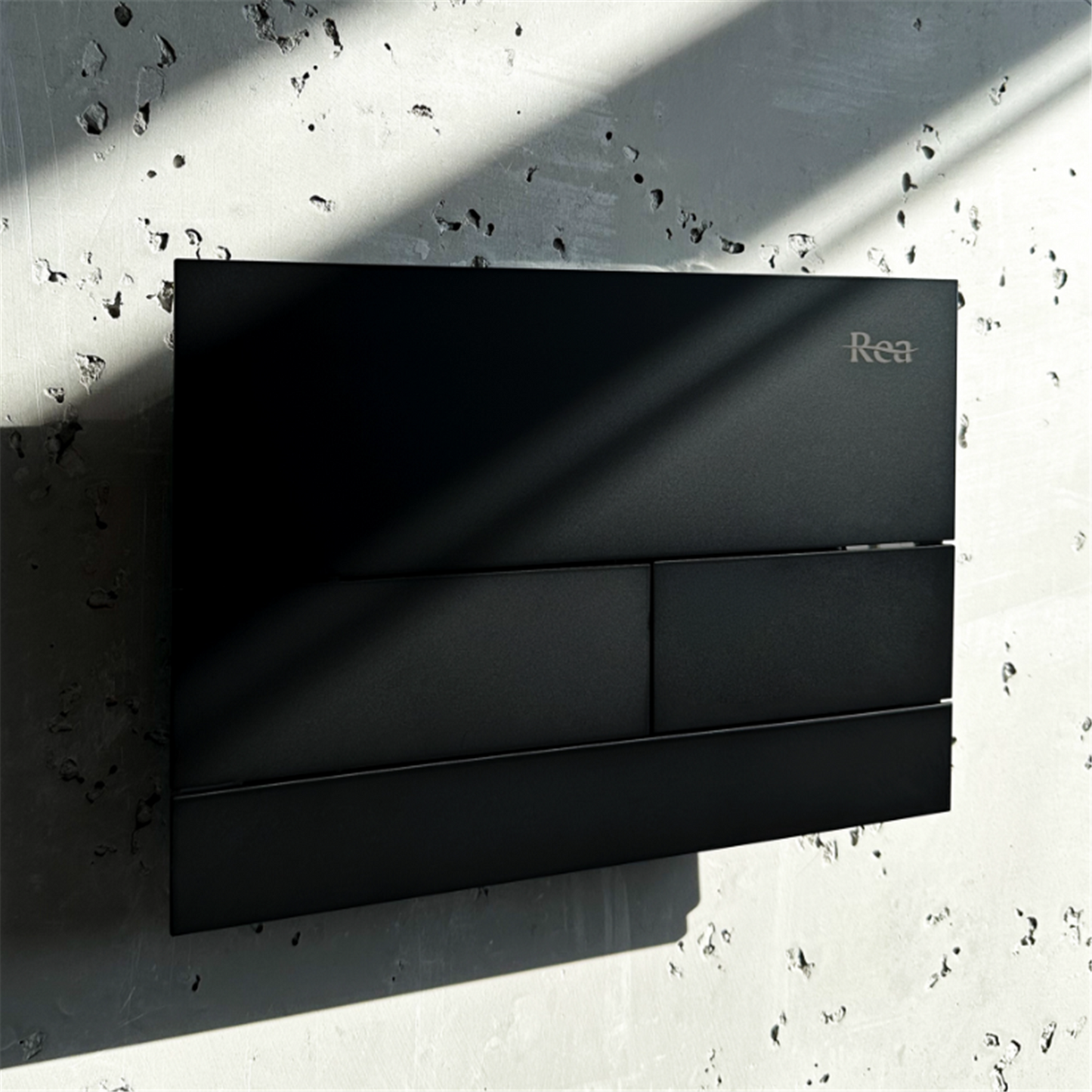 Unterputz WC Gestell Slim 024N Schwarz HD Drückerplatte