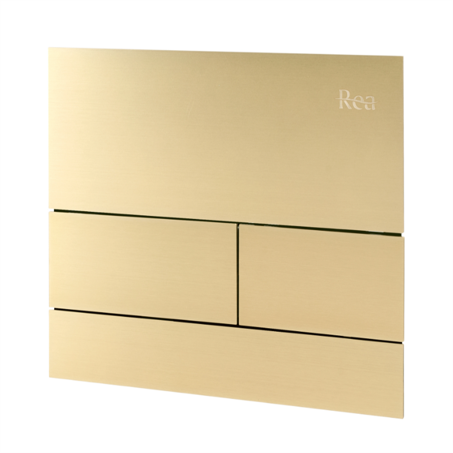 Unterputz WC Gestell Slim 024N Gold HD Drückerplatte