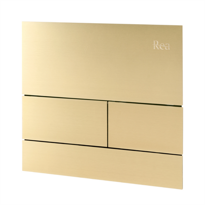 Unterputz WC Gestell Slim 024N Gold HD Drückerplatte