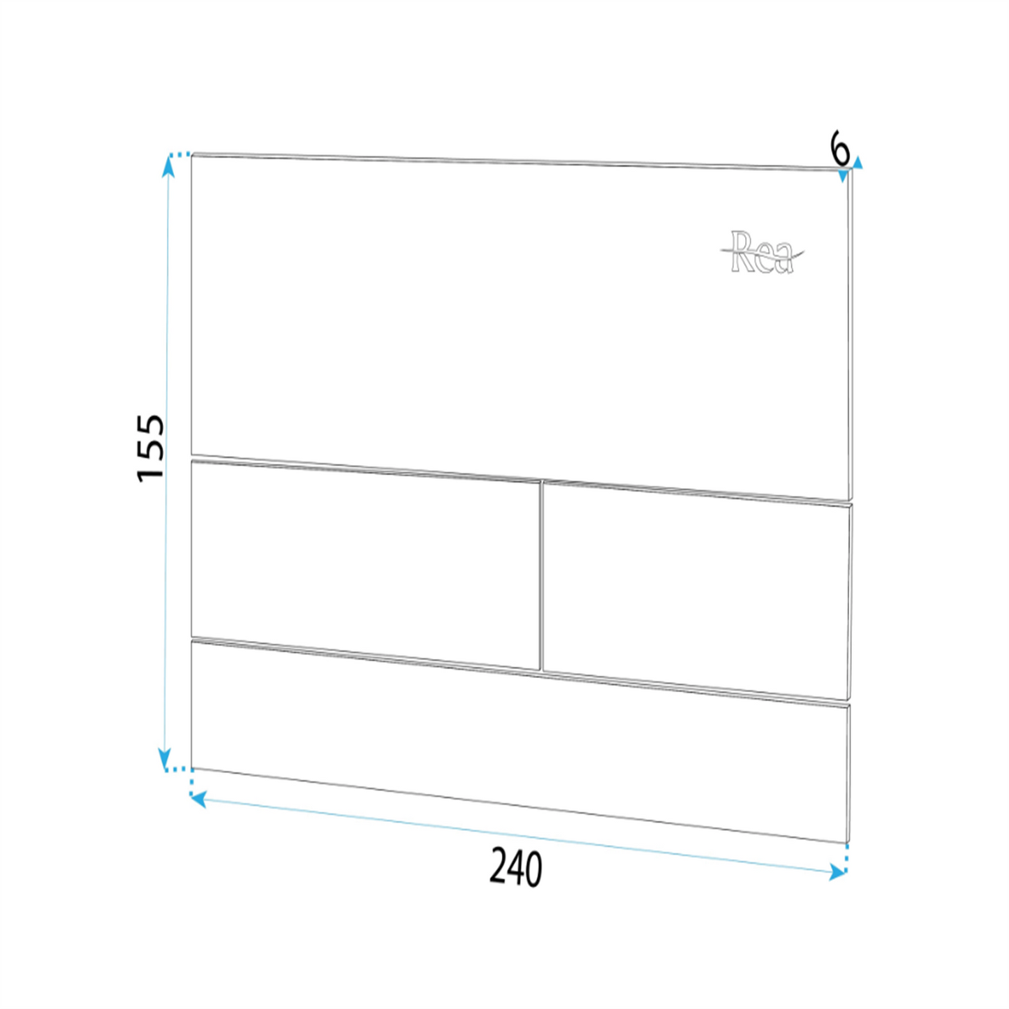 Unterputz WC Gestell Slim 024N Weiß Glas HD Drückerplatte