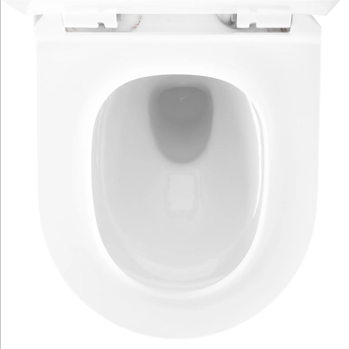 WC-Schüssel Randlos Carter Tornado Aiax – Steinoptik 49 × 37 cm