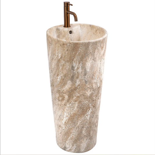 Standwaschbecken Blanka – Savana Matt 40 × 40 cm