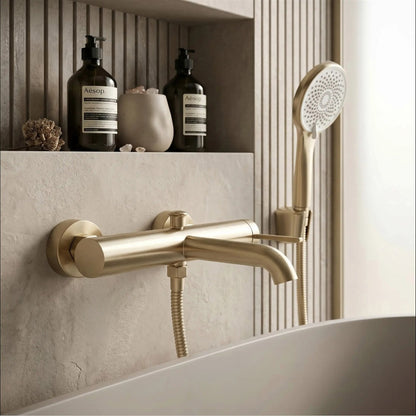 Badewannenarmatur Rivo Gold Matt