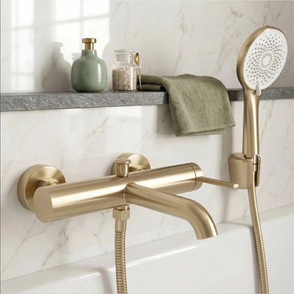 Badewannenarmatur Rivo Gold Matt