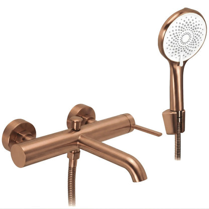 Badewannenarmatur Rivo Kupfer Matt