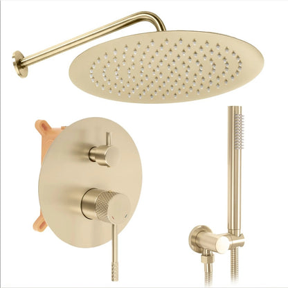 Unterputz-Duschset Venti – Gold Matt