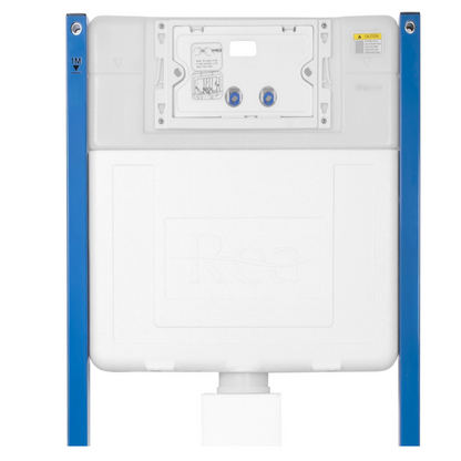 Vorwandelement für WC K011A-Q mit HD Betätigungsplatte Gold