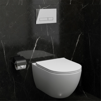 Vorwandelement WC K011A-Q  HD Chrom