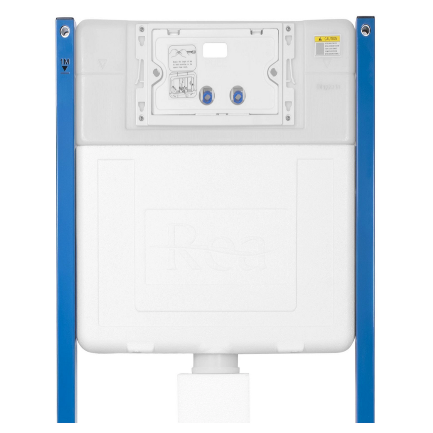 Vorwandelement WC K011A-Q  HD Chrom