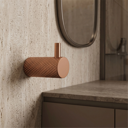 Badezimmerhaken A62305BRG Kupfer Matt | Eleganter Wandhaken fürs Bad