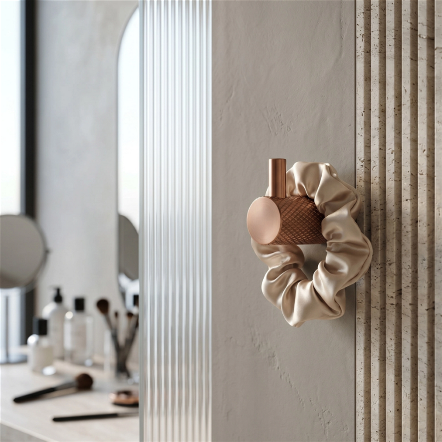 Badezimmerhaken A62305BRG Kupfer Matt | Eleganter Wandhaken fürs Bad
