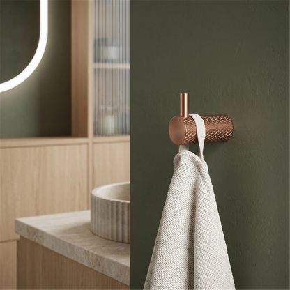 Badezimmerhaken A62305BRG Kupfer Matt | Eleganter Wandhaken fürs Bad