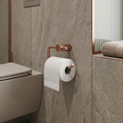 Toilettenpapierhalter Kupfer Matt Wandmontage Metall