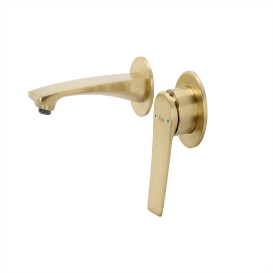 Unterputz-Waschtischarmatur Vision – Matt Gold