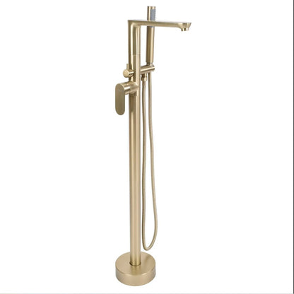 Freistehende Wannenarmatur Logan – Gold Matt