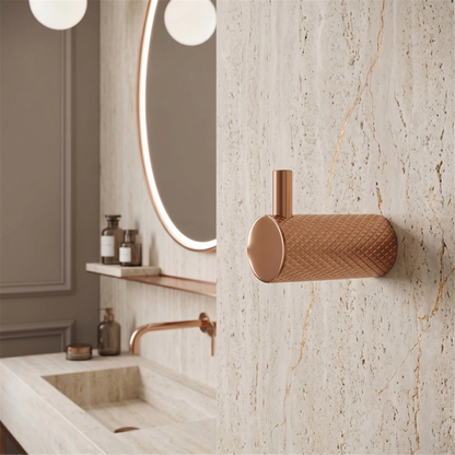 Badezimmerhaken A62305RG  Kupfer | Eleganter Wandhaken fürs Bad
