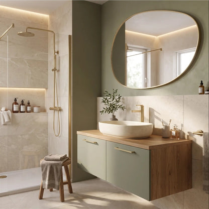Waschtischarmatur Grace – Gold Matt Low