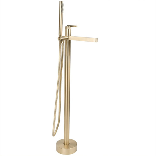 Freistehende Wannenarmatur Grace – Gold Matt