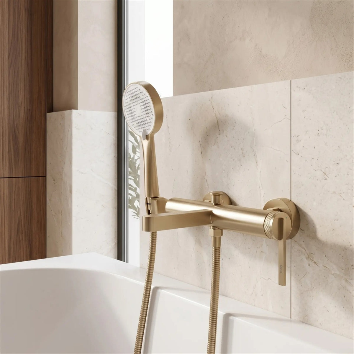 Wannenarmatur Grace – Gold Matt