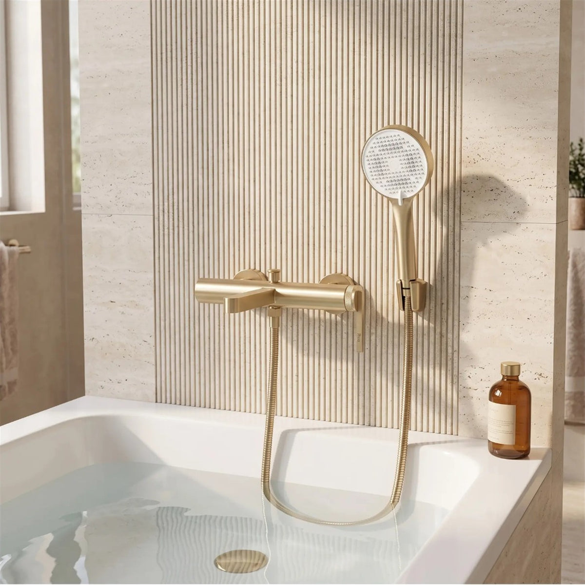 Wannenarmatur Grace – Gold Matt