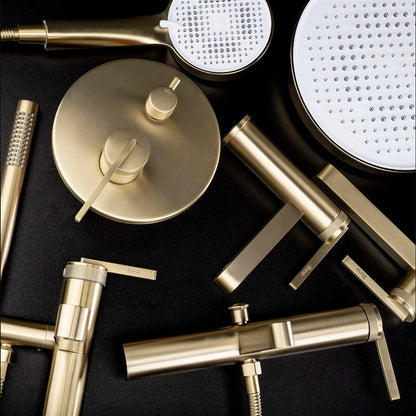 Unterputz-Duschset Grace – Gold Matt