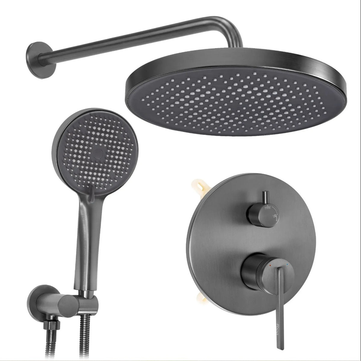 Unterputz-Duschset Grace – Titan