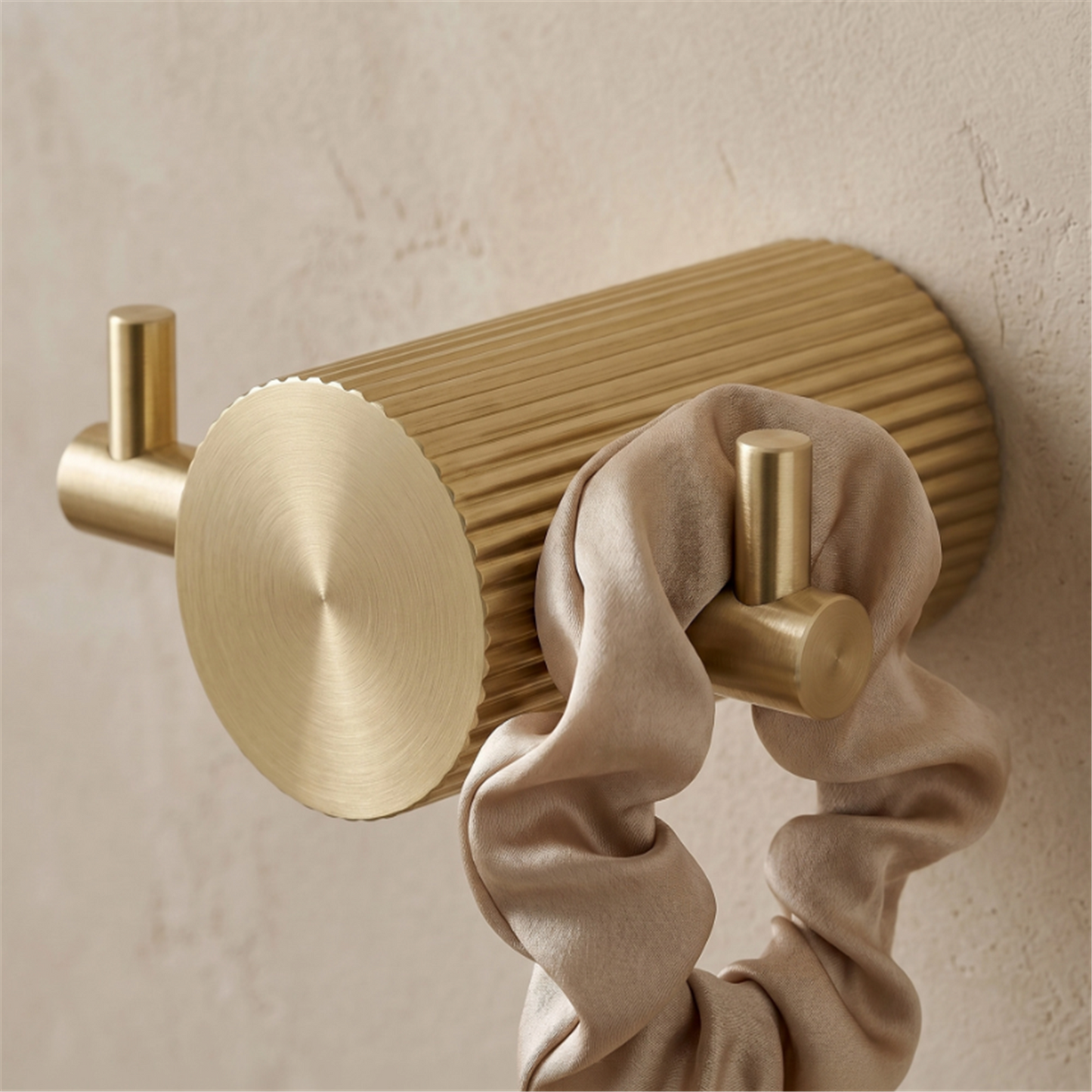 Badezimmerhaken 64104A Solo Gold Matt zur Wandmontage