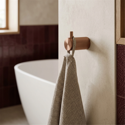 Badezimmerhaken 64104 Solo Kupfer Matt zur Wandmontage