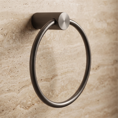 Handtuchring Solo Titan für das Badezimmer