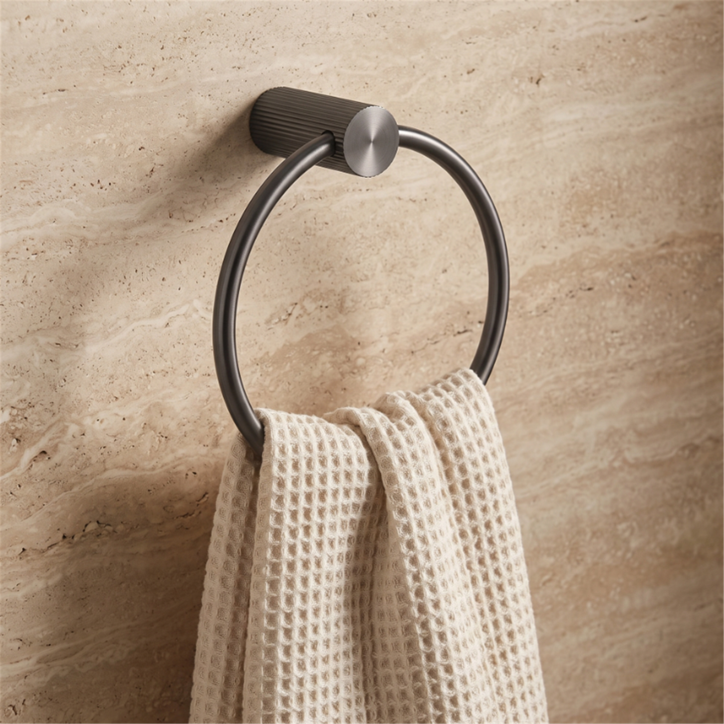Handtuchring Solo Titan für das Badezimmer