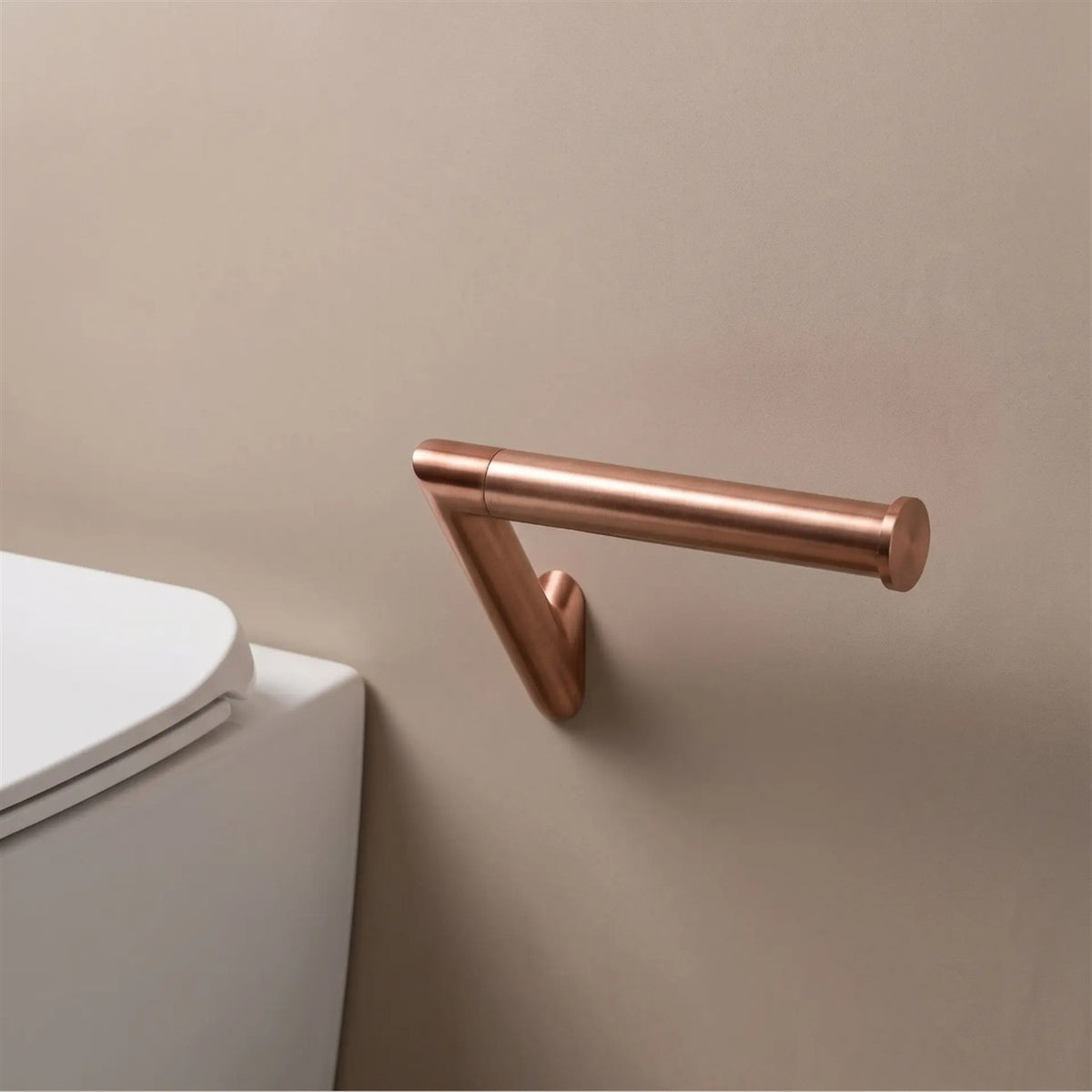 Toilettenpapierhalter Will – Kupfer Matt 14,5 × 8,5 cm