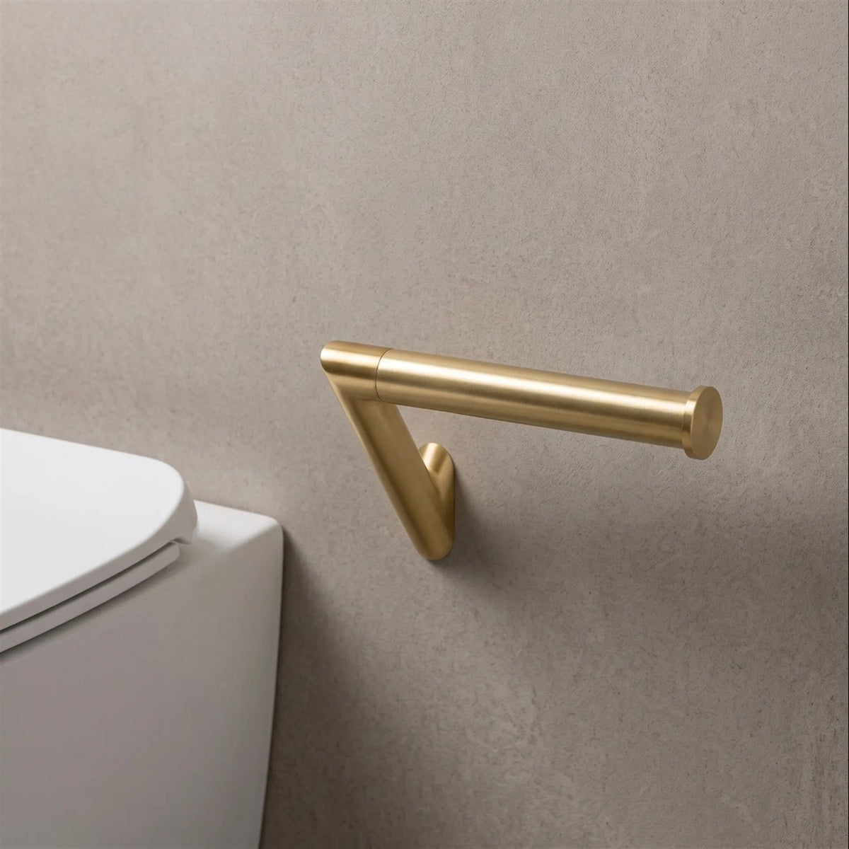 Toilettenpapierhalter Will – Gold Matt 14,5 × 8,5 cm