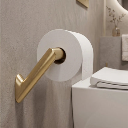 Toilettenpapierhalter Will – Gold Matt 14,5 × 8,5 cm