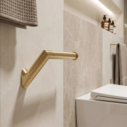 Toilettenpapierhalter Will – Gold Matt 14,5 × 8,5 cm