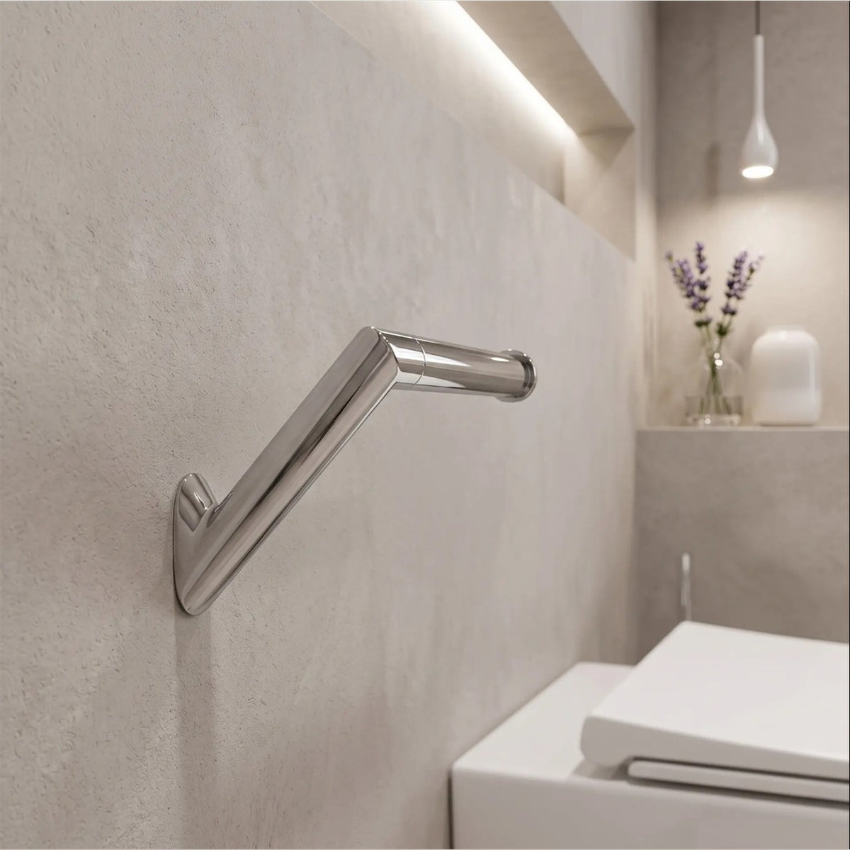 Toilettenpapierhalter Will – Chrom 14,5 × 8,5 cm