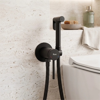 Bidetarmatur Foss Clif – Schwarz Matt