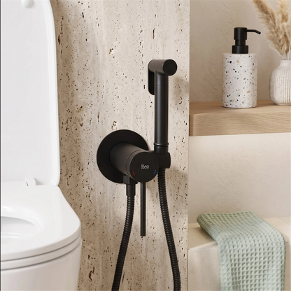 Bidetarmatur Foss Clif – Schwarz Matt