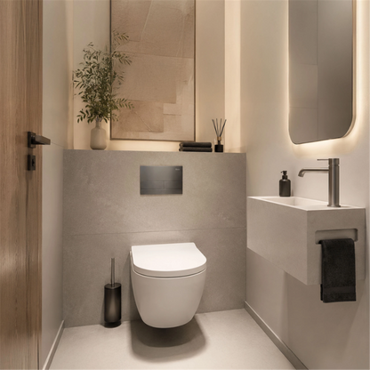 Unterputz WC Gestell Slim 024N Titan HD Drückerplatte