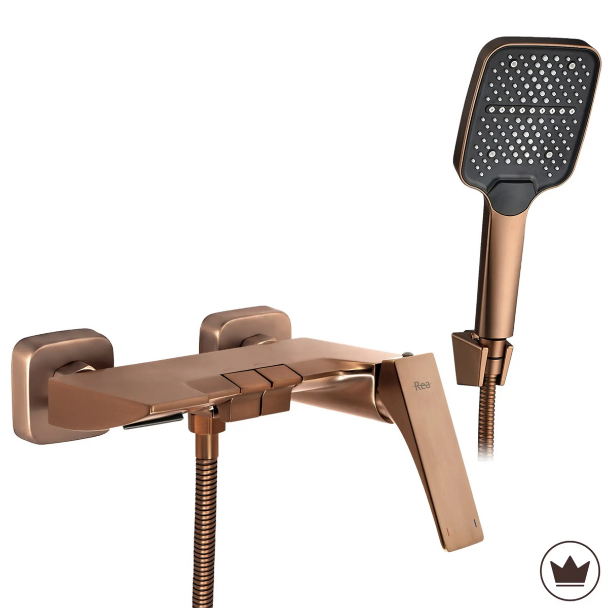 Wannenarmatur Joe Premium – Kupfer Matt