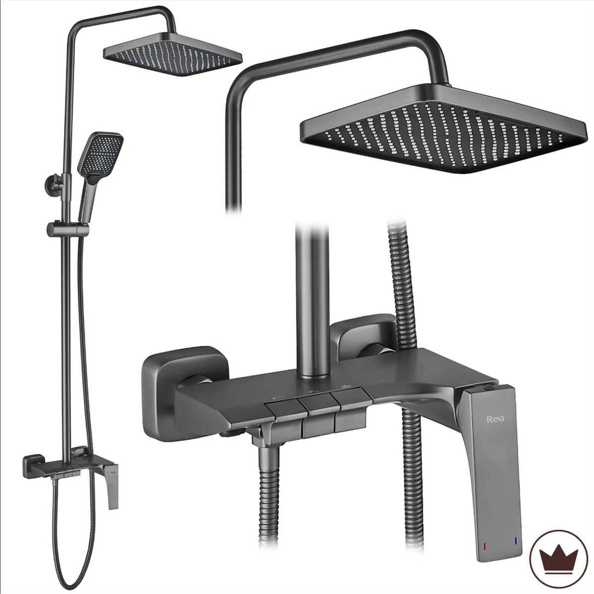 Duschgarnitur Joe Premium – Titan