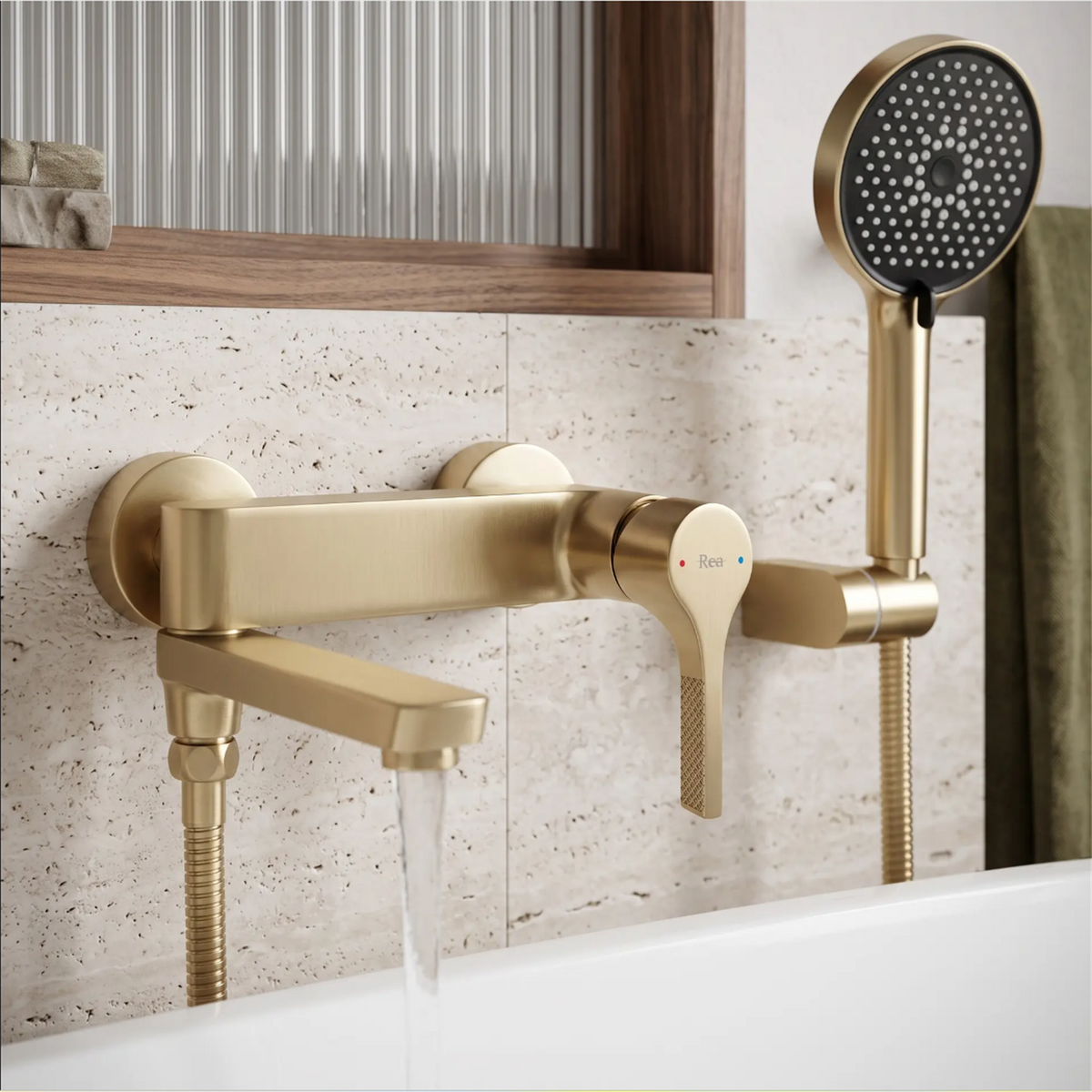 Wannenarmatur Maxim Premium – Gold Matt (3)