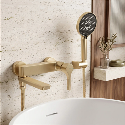 Wannenarmatur Maxim Premium – Gold Matt (3)