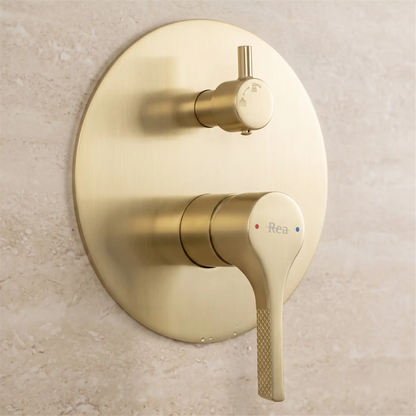 Unterputz-Duschset Maxim – Gold Matt mit Box